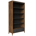 Стеллаж для книг открытый из массива бука Tasteful Furniture варинант исполнения - 1 | Loft Concept в Краснодаре