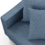 Мебельная ткань Шенилл голубой цвет 138 см T4-26 варинант исполнения - 4 | Loft Concept в Краснодаре