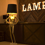 Лампа MANNEQUIN LAMP с абажуром руки на талии варинант исполнения - 5 | Loft Concept в Краснодаре