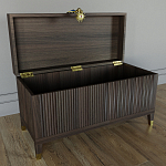 Большой дизайнерский Сундук Elsa Dreams Walnut варинант исполнения - 2 | Loft Concept в Краснодаре