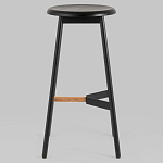 Черный барный стул Knopper варинант исполнения - 2 | Loft Concept в Краснодаре