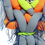 Кукла из одежды и павлопосадских платков Rusalka Blue Jeans 2 варинант исполнения - 3 | Loft Concept в Краснодаре