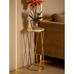 Столик дизайнерский Beige marble варинант исполнения - 4 | Loft Concept в Краснодаре