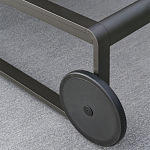 Шезлонг на металлическом каркасе с регулируемой спинкой GUELL Sunbed варинант исполнения - 7 | Loft Concept в Краснодаре