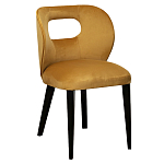 Стул велюровый горчичный Verified варинант исполнения - 3 | Loft Concept в Краснодаре