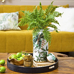 Ваза фарфоровая с ручной росписью Leopard Collection  варинант исполнения - 6 | Loft Concept в Краснодаре