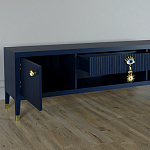 TV-тумба Дизайнерская Elsa Dreams Blue варинант исполнения - 3 | Loft Concept в Краснодаре