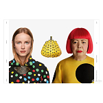 Книга Yayoi Kusama x Louis Vuitton  Creating Infinity варинант исполнения - 1 | Loft Concept в Краснодаре