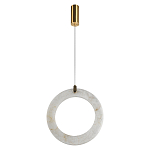 Подвесной светильник в форме кольца Cryptocrystalline Stone варинант исполнения - 7 | Loft Concept в Краснодаре