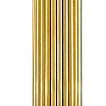 Подвесной светильник золотой в форме цилиндра из тонких металлических трубок  Long Tubular Lampshade варинант исполнения - 1 | Loft Concept в Краснодаре