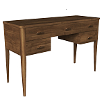 Стол письменный из массива бука Tasteful Furniture варинант исполнения - 1 | Loft Concept в Краснодаре