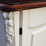 ТВ-тумба в стиле прованс из массива дерева Montmartre Wooden Provence TV Stand варинант исполнения - 2 | Loft Concept в Краснодаре