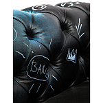 Кресло "Баския и Уорхол" Basquiat Warhol graffiti chair натуральная кожа варинант исполнения - 8 | Loft Concept в Краснодаре