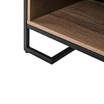 Стеллаж под TV в стиле лофт с открытыми полками и ящиками Urban Style Space варинант исполнения - 4 | Loft Concept в Краснодаре