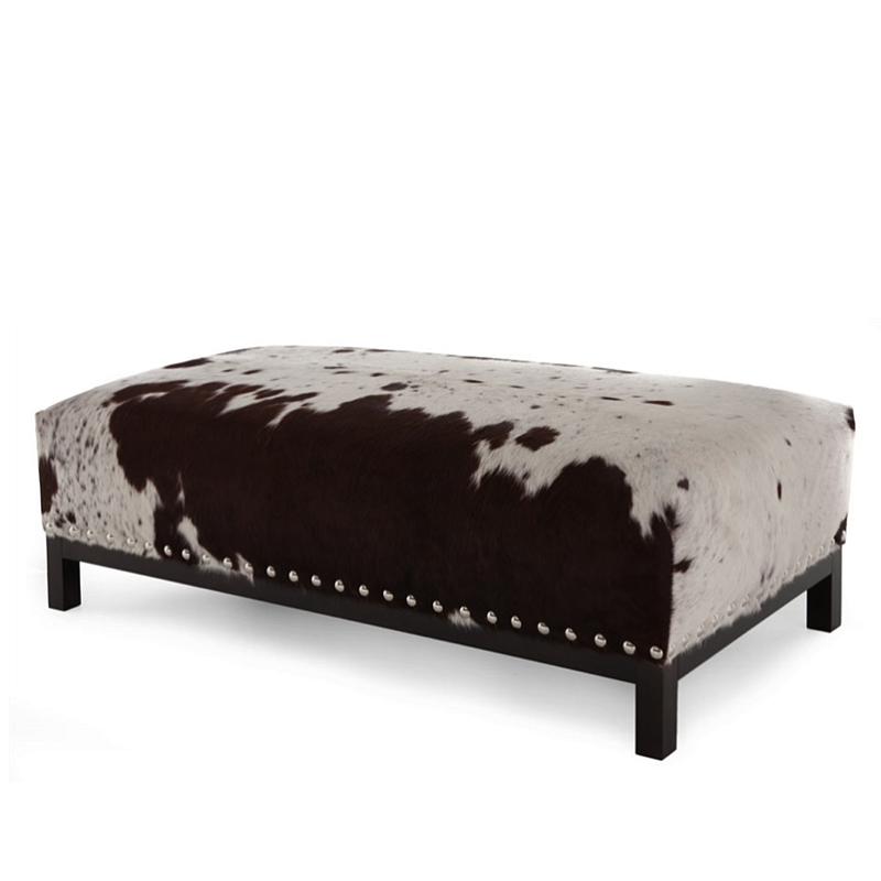 Банкетка Cowhide Bench Коричневый в Краснодаре | Loft Concept 