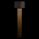 Торшер с металлическим золотым трубчатым основанием Fulgurite варинант исполнения - 3 | Loft Concept в Краснодаре