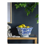 Чаша белая с синим цветочным узором Chino Dishes варинант исполнения - 4 | Loft Concept в Краснодаре