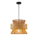 Подвесной светильник с абажуром из натуральных материалов Light Inside the Cell варинант исполнения - 2 | Loft Concept в Краснодаре