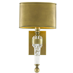 Бра с овальным абажуром на прозрачном основании Masculinity варинант исполнения - 2 | Loft Concept в Краснодаре