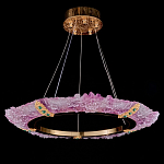 Люстра в форме кольца розовая Warm Pink Light варинант исполнения - 1 | Loft Concept в Краснодаре