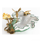 Чаша фигурная с обитателями леса и цветами Eden Garden варинант исполнения - 2 | Loft Concept в Краснодаре