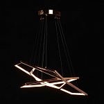 Люстра с 3-мя подвесами в виде шестиугольников Hexagon Horizontal варинант исполнения - 3 | Loft Concept в Краснодаре