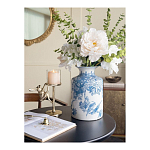 Ваза с мотивами цветущего сада с попугаями Vase Inspired by Nature варинант исполнения - 5 | Loft Concept в Краснодаре