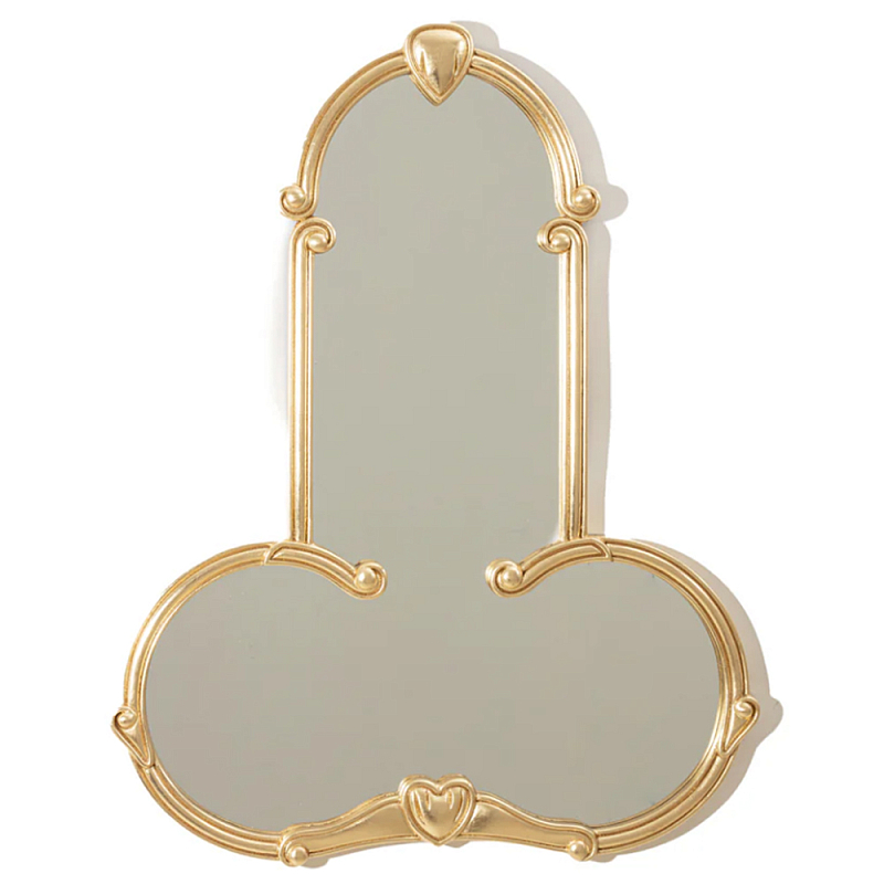 Зеркало SELETTI Liberty Mirror Man Золотой Зеркало SELETTI Liberty Mirror Man Золотой в Краснодаре | Loft Concept