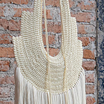 Аксессуар настенный в Эко стиле Белый wall decor White dress варинант исполнения - 1 | Loft Concept в Краснодаре