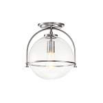 Потолочный светильник с прозрачным стеклянным шаром с эффектом пузырьков Hinkley варинант исполнения - 7 | Loft Concept в Краснодаре