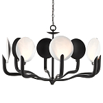 Люстра с плафонами в виде черно-белых дисков Ideal Shade Combination варинант исполнения - 4 | Loft Concept в Краснодаре