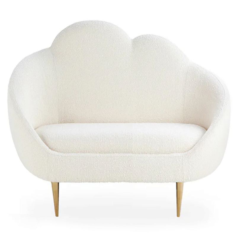 Уникальное кресло для детской комнаты Soft Cloud Белый Золотой Уникальное кресло для детской комнаты Soft Cloud Белый Золотой в Краснодаре | Loft Concept