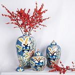 Декоративная ваза с крышкой Miranda варинант исполнения - 4 | Loft Concept в Краснодаре