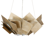 Люстра из прямоугольных панелей Iron Panels варинант исполнения - 3 | Loft Concept в Краснодаре