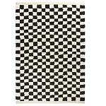 Ковер с шахматным принтом Chess Layout с эффектом шерсти варинант исполнения - 3 | Loft Concept в Краснодаре