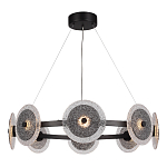 Люстра с плафонами из фактурного двойного стекла Heterochromia варинант исполнения - 4 | Loft Concept в Краснодаре