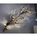 Бра в виде ветки с лепестками Marvelous Garden варинант исполнения - 1 | Loft Concept в Краснодаре