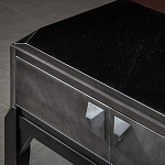 Консоль прямоугольная серая с 4-мя выдвижными ящиками Grany варинант исполнения - 5 | Loft Concept в Краснодаре