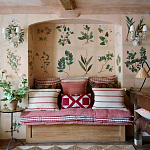 Обои ручная роспись Botanical Studies Cutter colourway варинант исполнения - 1 | Loft Concept в Краснодаре