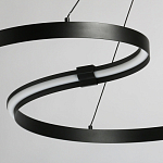 Люстра подвесная светодиодная в виде волнообразной ленты Ribbon Vortex варинант исполнения - 10 | Loft Concept в Краснодаре