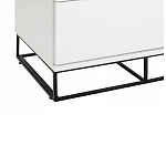 Комод белый с 3-мя ящиками Strict Lines  варинант исполнения - 4 | Loft Concept в Краснодаре