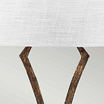 Бра с цилиндрическим тканевым абажуром белого цвета Feiss варинант исполнения - 3 | Loft Concept в Краснодаре