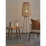 Торшер с плетеным металлическим плафоном Wicker Iron Lamp варинант исполнения - 4 | Loft Concept в Краснодаре