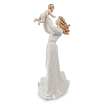 Статуэтка фарфоровая Девушка с ребенком Charming Statuette варинант исполнения - 2 | Loft Concept в Краснодаре