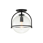 Потолочный светильник с прозрачным стеклянным шаром с эффектом пузырьков Hinkley варинант исполнения - 1 | Loft Concept в Краснодаре