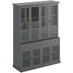 Витрина со стеклянными дверцами и ящиками Percent Showcase варинант исполнения - 2 | Loft Concept в Краснодаре