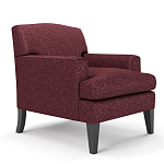 Мебельная ткань Шенилл бордовый цвет 138 см T4-38 варинант исполнения - 9 | Loft Concept в Краснодаре