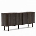 Буфет с 2-мя раздвижными дверками из ясеневого шпона Toinette варинант исполнения - 1 | Loft Concept в Краснодаре