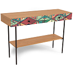 Консоль с принтом на ящиках Elise Console Table варинант исполнения - 11 | Loft Concept в Краснодаре