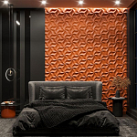 Гипсовая 3D панель с принтографией PM-46 варинант исполнения - 3 | Loft Concept в Краснодаре